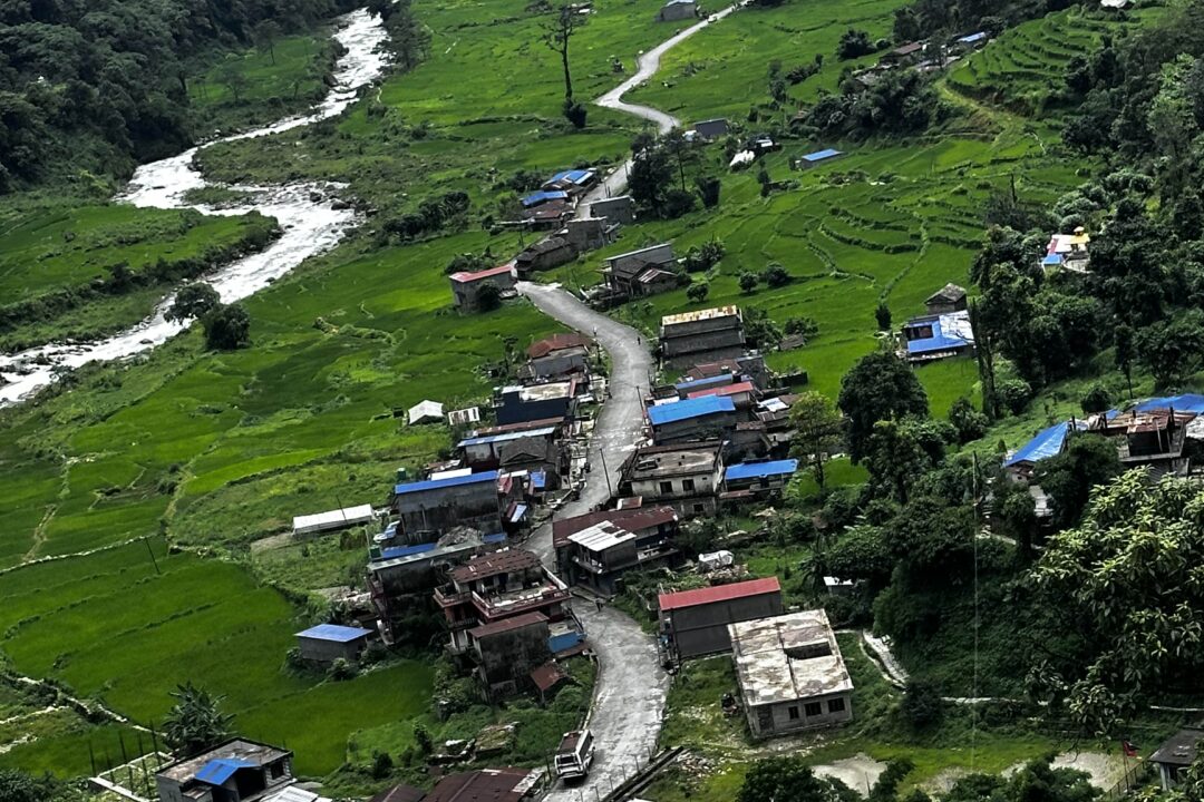 Village on the way to Mardi Himal