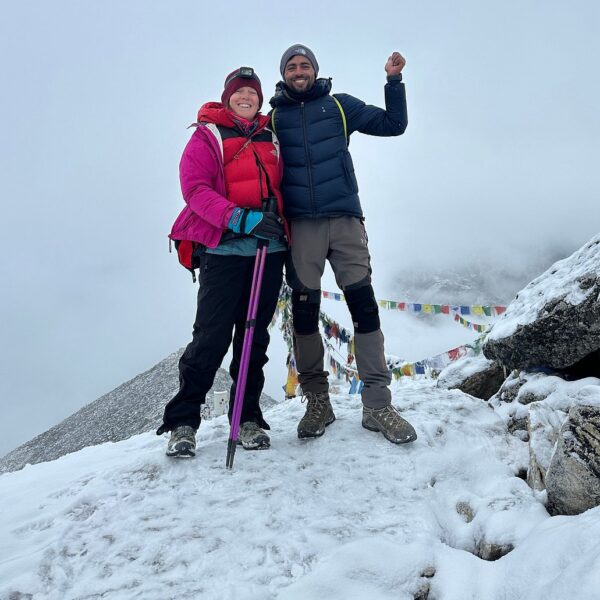 felice from USA in Everest Base Camp
