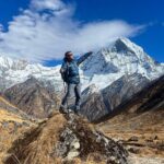 shiva shrestha in Annapurna Base Camp