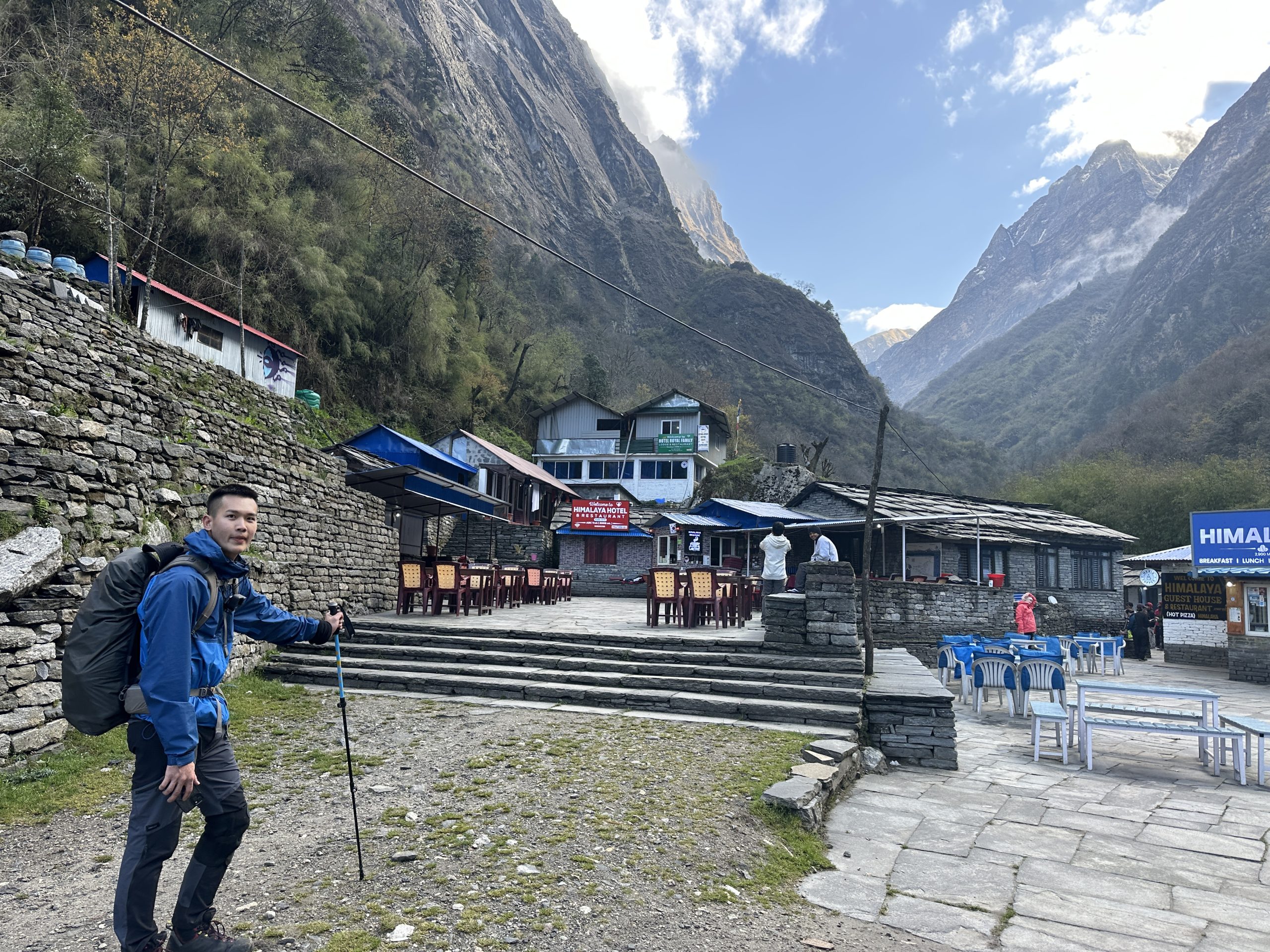 Tea House in nepal