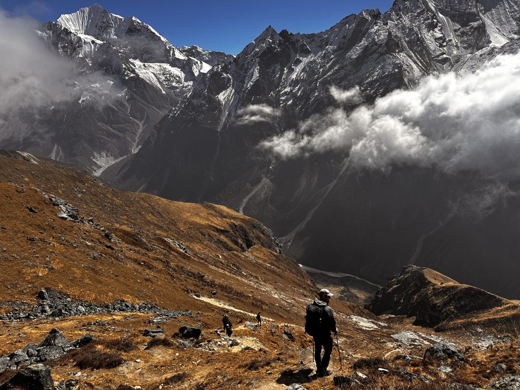 Trekking to Langtang
