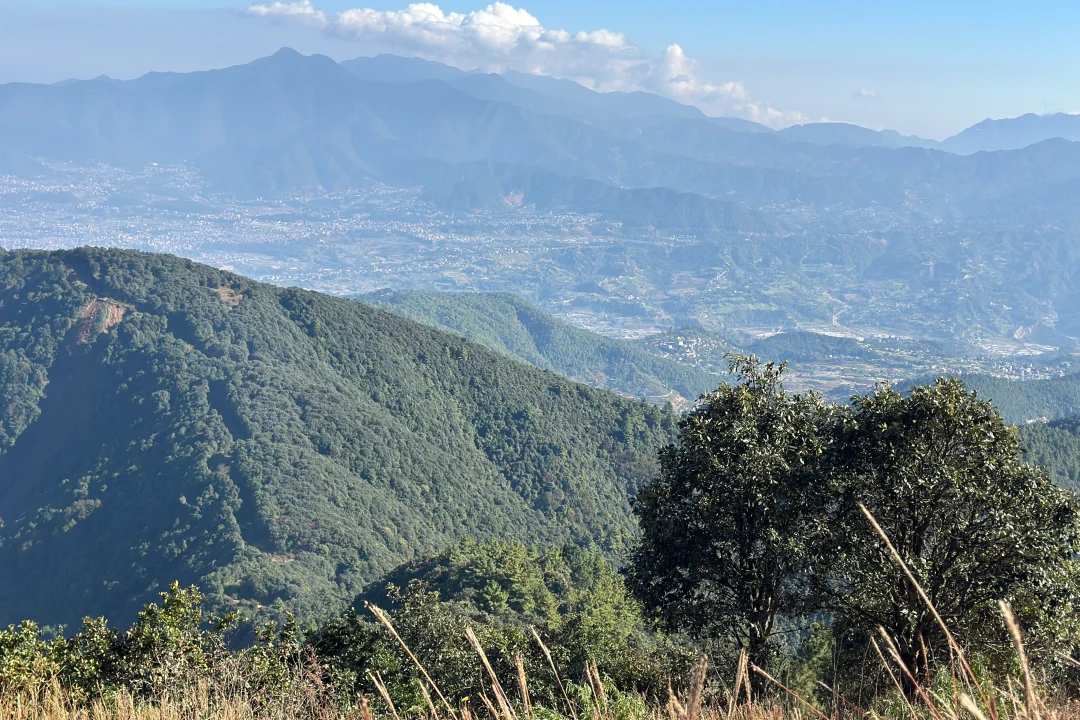 Champadevi Hiking view