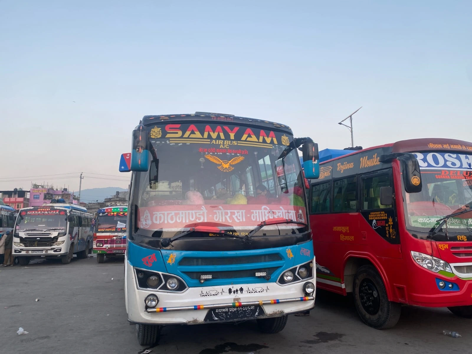 kathmandu machhakhola transportation